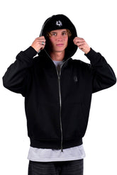 Hoodie Zip-Up "Kuro Tatpooh"
